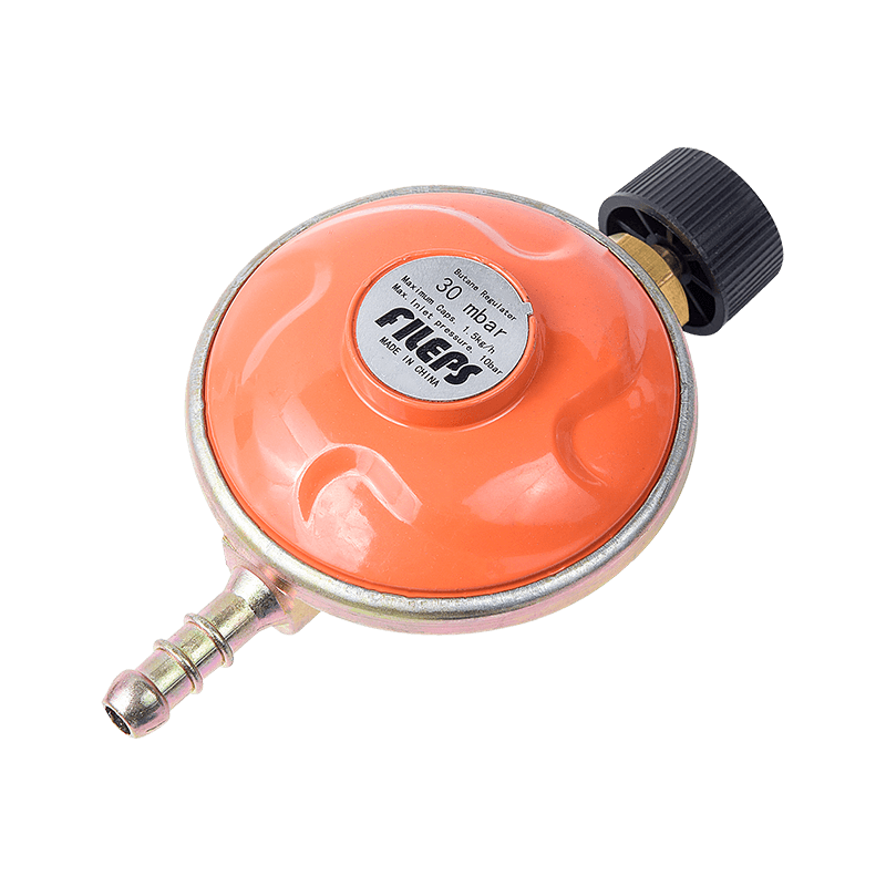 Camping 6kg LPG lavtrykkskoking gass sylinder regulator for gasskomfyr