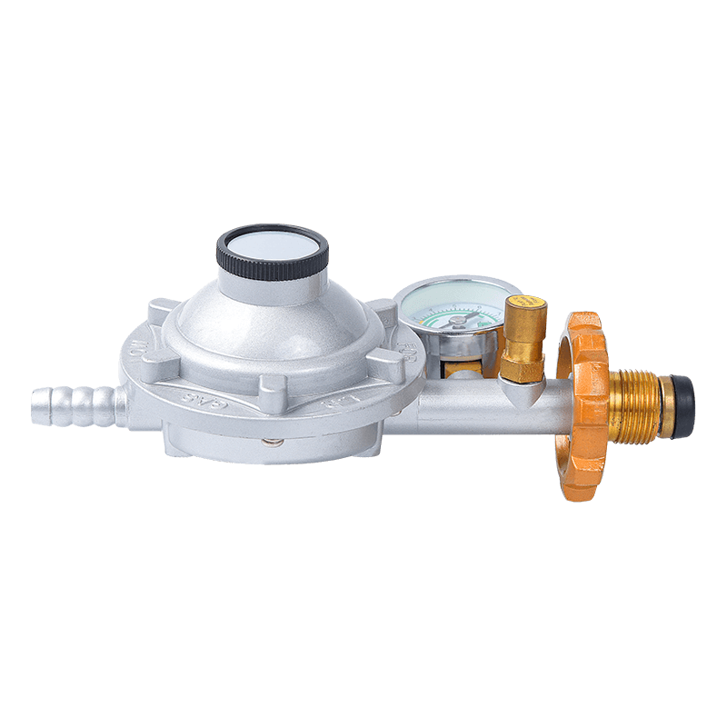 Messing koble lavtrykksgassregulator lpg-regulator med måler
