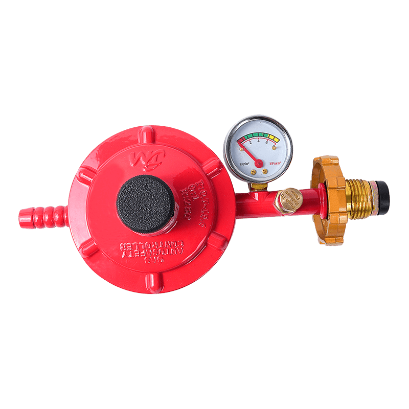 Vietnam anti eksploder lavtrykk gass regulator lpg regulator med måler